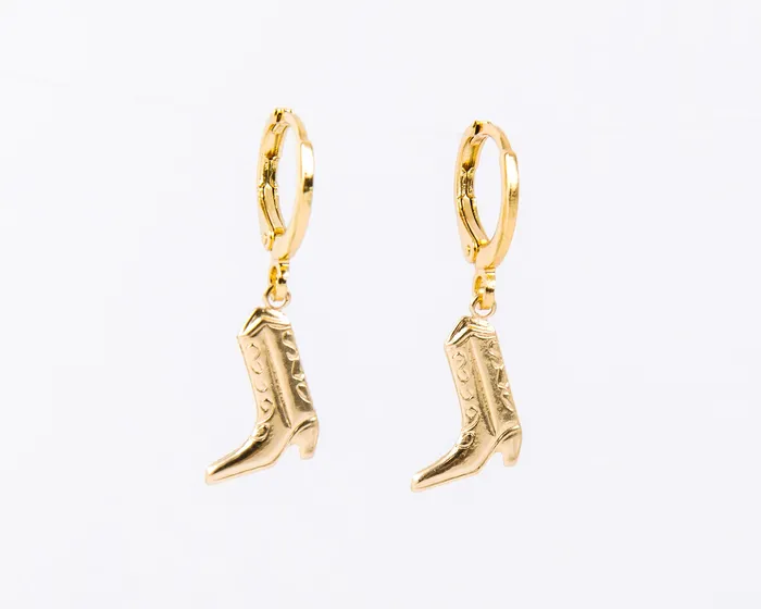 Earrings Cowgirl Huggies DLUX