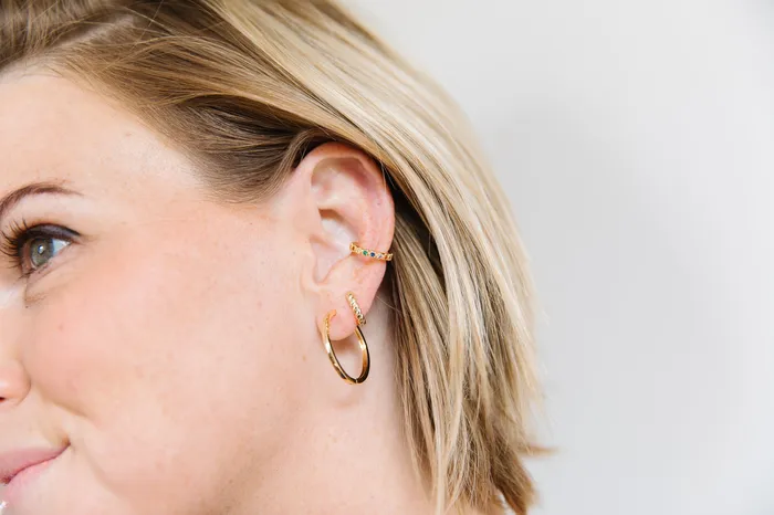 Earrings DLUX 23 mm Chic Huggies