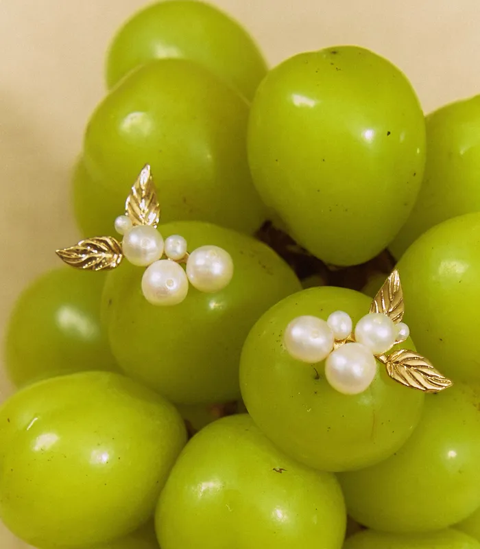 Earrings Lily Jewelry Ara Earrings in Pearl