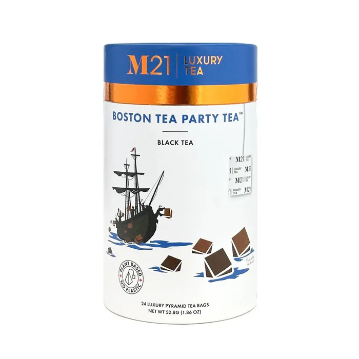Earrings Metropolitan M21 Boston Tea Party Tea 24 Bags Metropolitan Tea Company