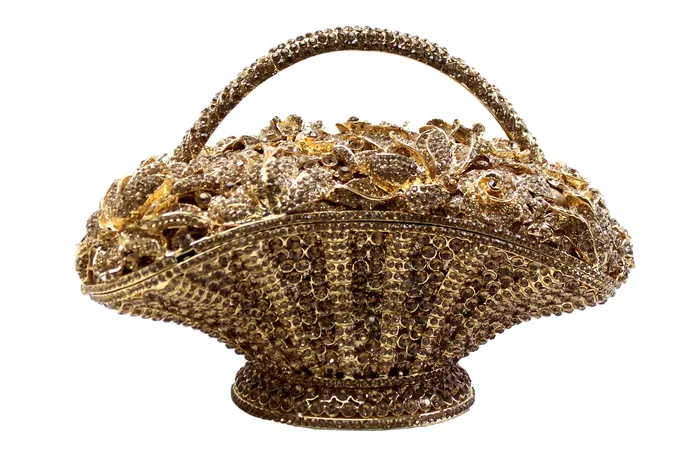 Earrings Walkeaze Women Bridal Clutch 05054B Earrings Walkeaze Women Bridal Clutch 05054B