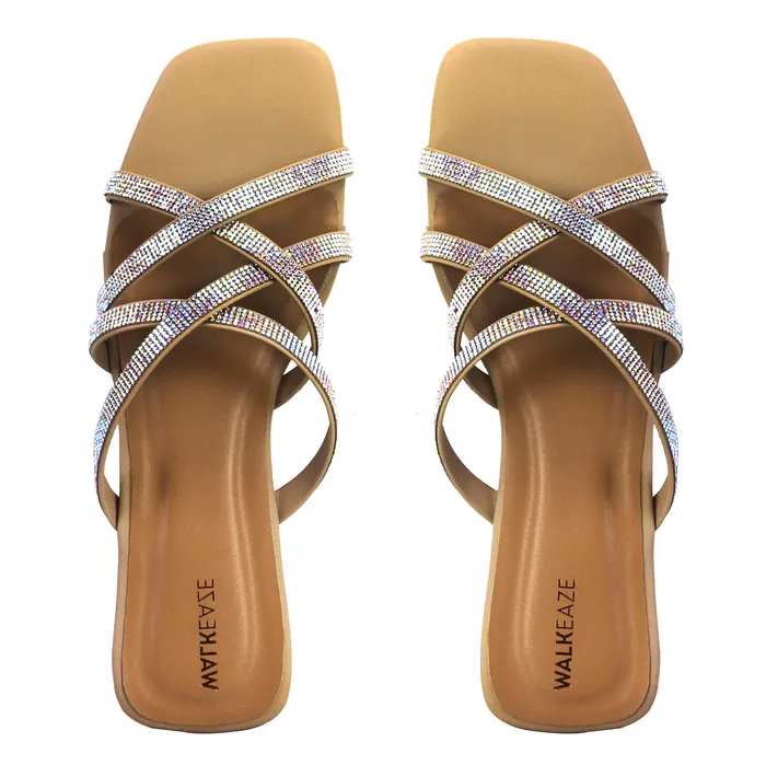 Earrings Women Slippers 39543S Walkeaze Earrings Women Slippers 39543S Walkeaze