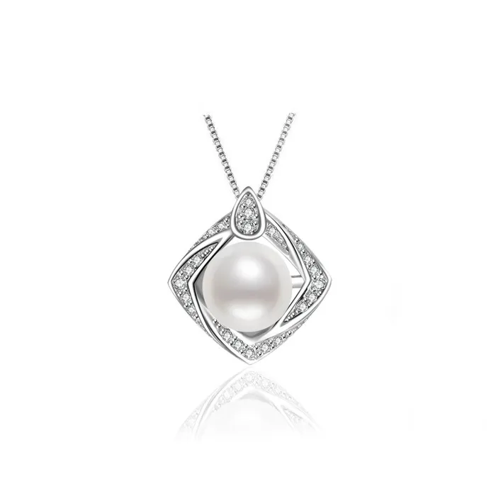 Elegant Freshwater Pearl Necklace WN00063 Pearly Lustre Necklaces