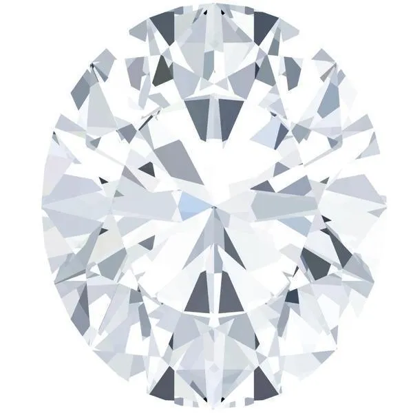FAB Moissanite Oval Cut Fire Brilliance Rings
