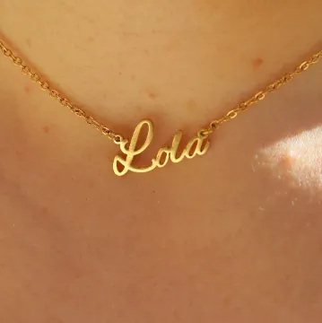 Jewelvers Necklaces Personalized Name Necklace