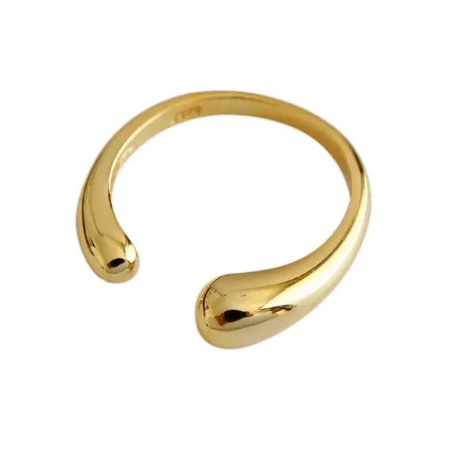 Jewelvers Rings 18k GoldFilled Open Band Ring