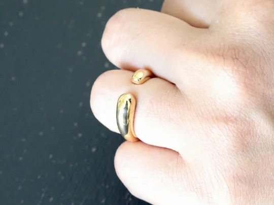 Jewelvers Rings 18k GoldFilled Open Band Ring Jewelvers Rings 18k GoldFilled Open Band Ring