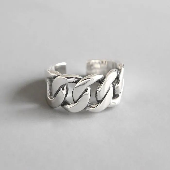 Jewelvers Rings 925 Sterling Silver Adjustable Ring