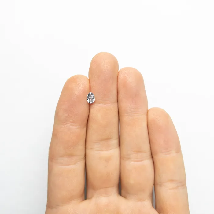 Misfit Diamonds Rings 041ct 628x448x233mm GIA SI1 Fancy Intense Blue Pear Brilliant 2413601
