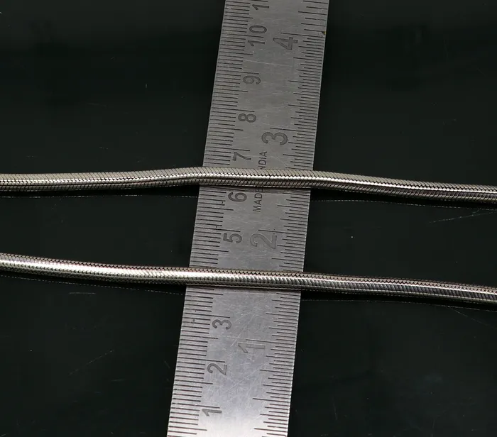 Necklaces 4 mm 16 to 28 long screw chain 925 sterling silver handmade snake chain pendant chain necklace chain oxidized silver trendy chain ch105 TRIBAL ORNAMENTS Necklaces 4 mm 16 to 28 long screw chain 925 sterling silver handmade snake chain pendant chain necklace chain oxidized silver trendy chain ch105 TRIBAL ORNAMENTS