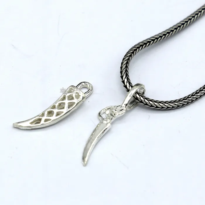 Necklaces TRIBAL ORNAMENTS 925 sterling silver handmade small sword knife or dagger style pendant amazing designer pendant unisex divine jewelry nsp783 Necklaces TRIBAL ORNAMENTS 925 sterling silver handmade small sword knife or dagger style pendant amazing designer pendant unisex divine jewelry nsp783