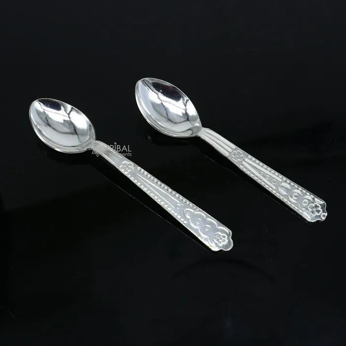 Necklaces TRIBAL ORNAMENTS 925 sterling silver handmade solid silver spoon for new born baby serving silver has antibacterial properties keep stay healthy sv282 Necklaces TRIBAL ORNAMENTS 925 sterling silver handmade solid silver spoon for new born baby serving silver has antibacterial properties keep stay healthy sv282