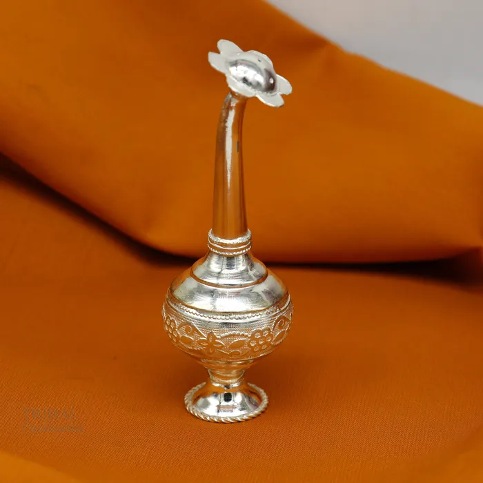Necklaces TRIBAL ORNAMENTS 925 sterling silver vintage design Attardani pooja spray bottle silver perfume bottle spray article puja utensils best gift su640 Necklaces TRIBAL ORNAMENTS 925 sterling silver vintage design Attardani pooja spray bottle silver perfume bottle spray article puja utensils best gift su640