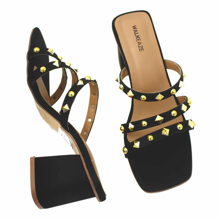 Necklaces Walkeaze Women Formal Block Heel 62897S