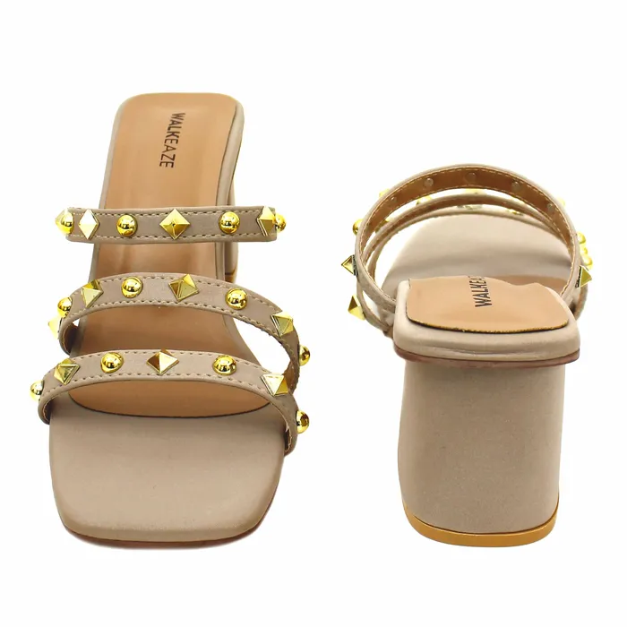 Necklaces Walkeaze Women Formal Block Heel 62897S