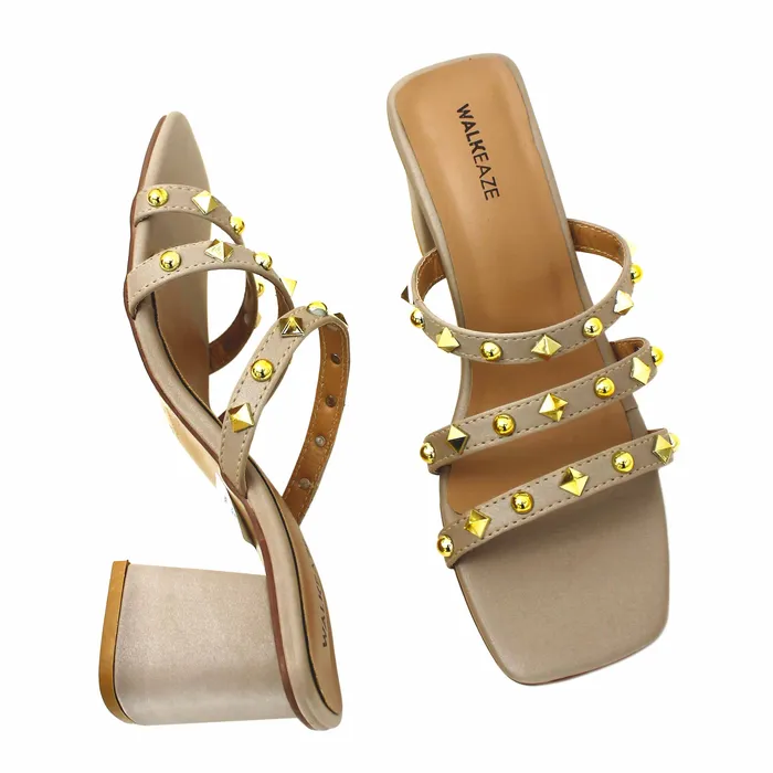 Necklaces Walkeaze Women Formal Block Heel 62897S