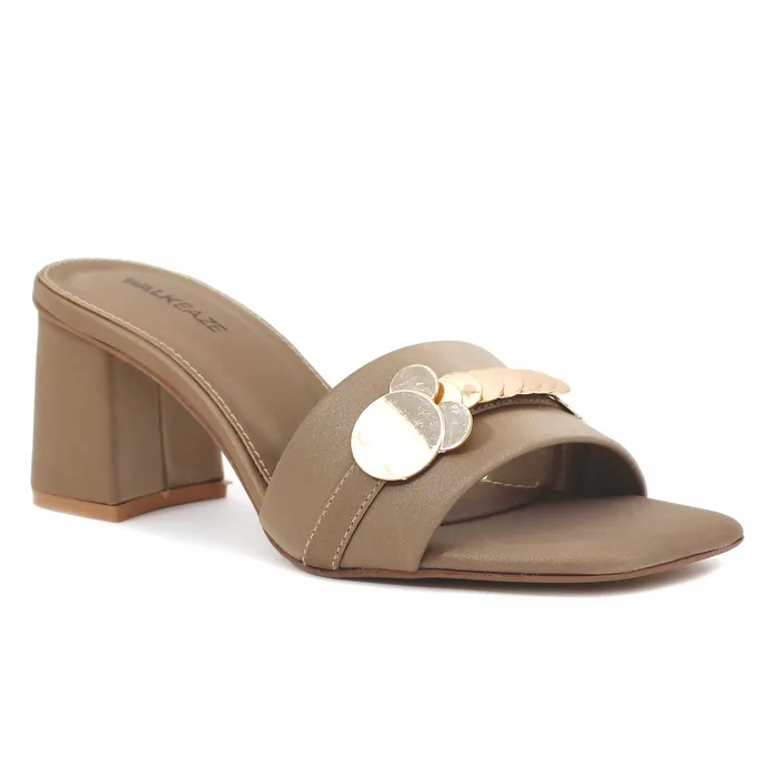Necklaces Walkeaze Women Formal Block Heel 62912S