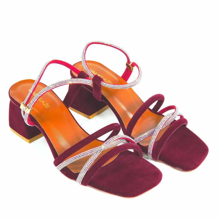 Necklaces Walkeaze Women Formal Block Heel 75039S