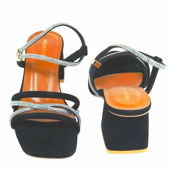 Necklaces Walkeaze Women Formal Block Heel 75039S