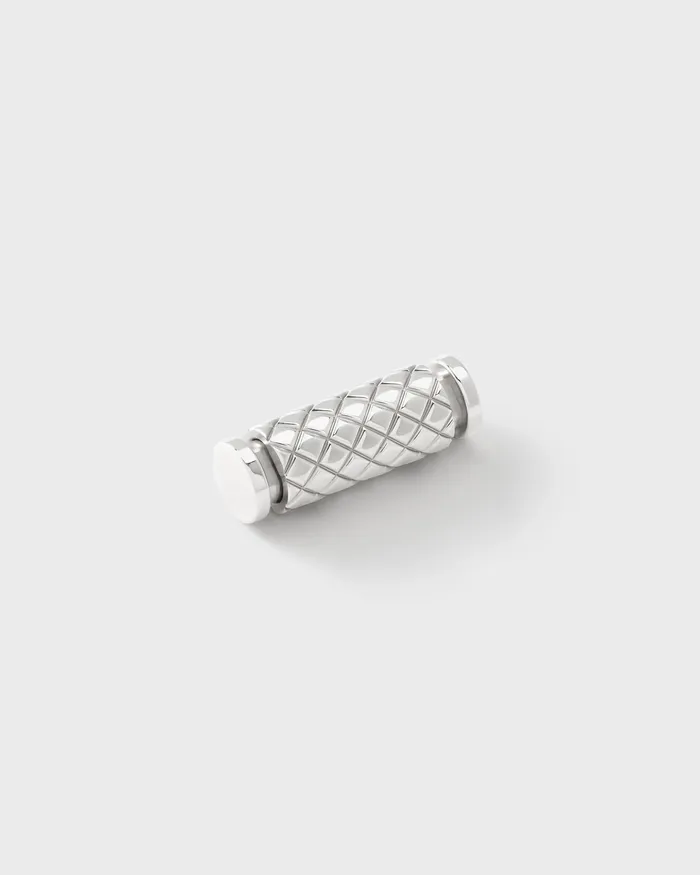 Nouvel Heritage Latch Pendant in White Gold Necklaces