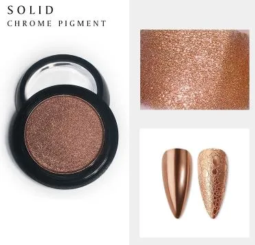 NS16 Solid Chrome Pigment ROSE GOLD Ashley Earrings