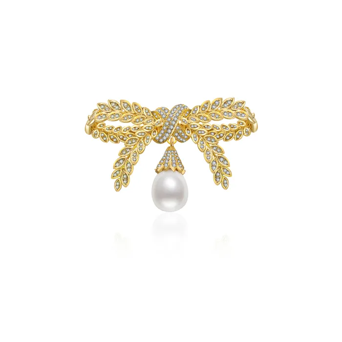 Passion for Life Freshwater Pearl Brooch WC00034 Pearly Lustre Necklaces