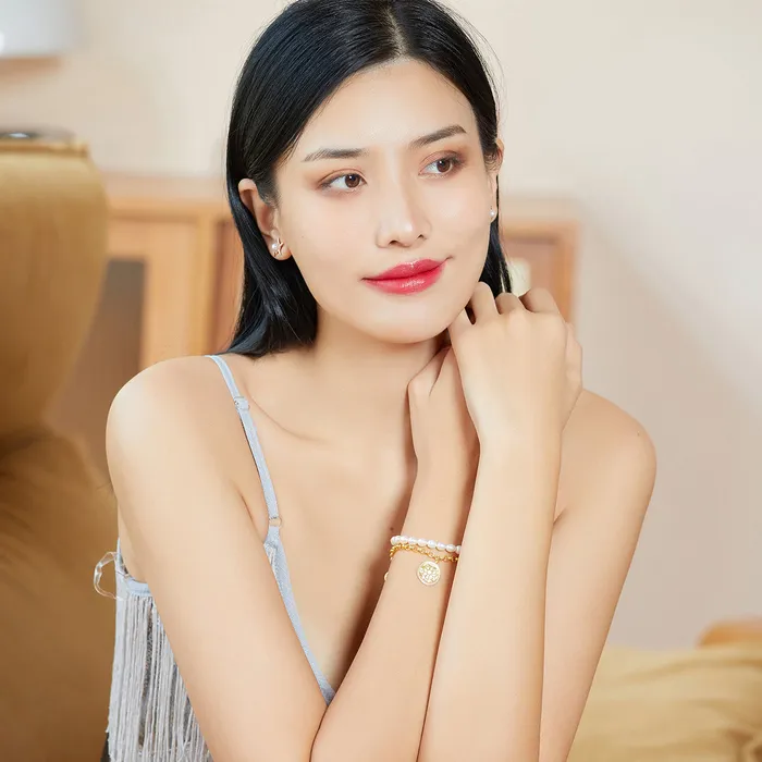 Pearly Lustre Asian Civilisations Museum Freshwater Pearl Bracelet WB00090 New Yorker Collection Bracelets