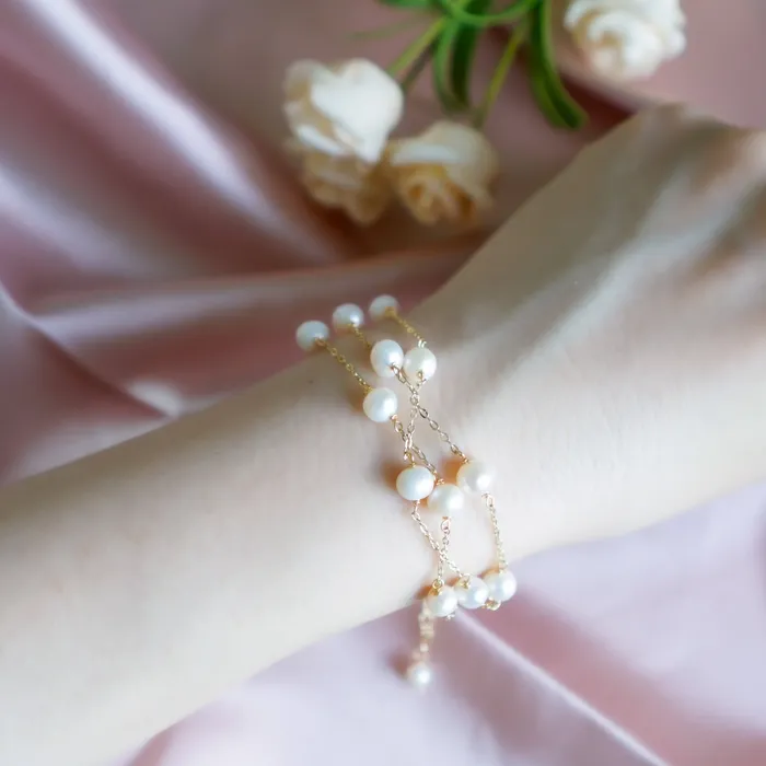 Pearly Lustre Bracelets Passion for Life Freshwater Pearl Bracelet WB00005