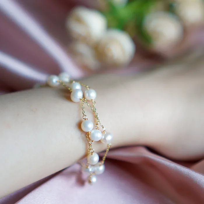 Pearly Lustre Bracelets Passion for Life Freshwater Pearl Bracelet WB00005