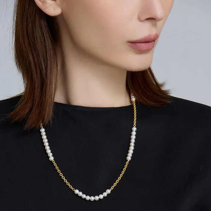 Pearly Lustre Necklaces 55cm Long Freshwater Pearl Necklace WN00466