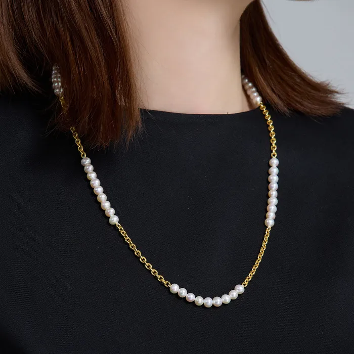 Pearly Lustre Necklaces 55cm Long Freshwater Pearl Necklace WN00466