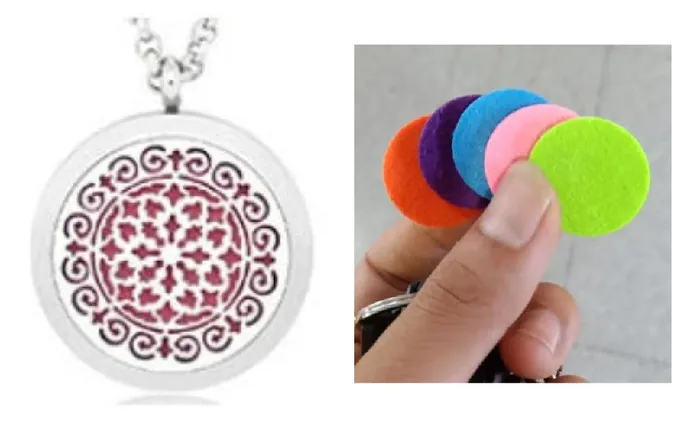 polly N1943 Silver Filigree Design Essential Oil Necklace with FREE Earrings PLUS 5 Different Color Pads Necklaces polly N1943 Silver Filigree Design Essential Oil Necklace with FREE Earrings PLUS 5 Different Color Pads Necklaces