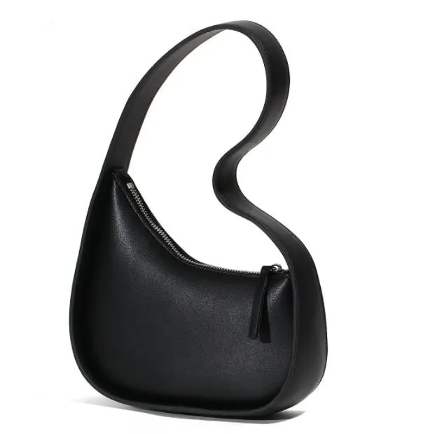 polly Rings PB155 Black Irregular Shape Purse