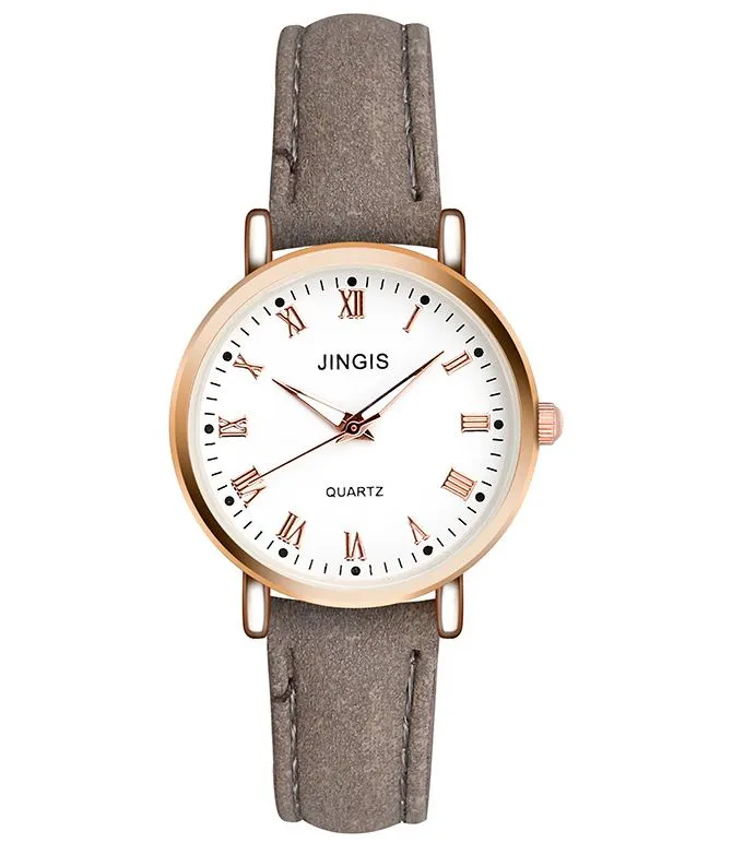 polly Watches W404 Gray Roman Numerals Quartz Watch