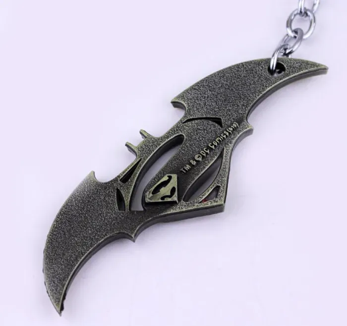 PreStyled Sets alice K125 Gold Superman VS Batman Keychain