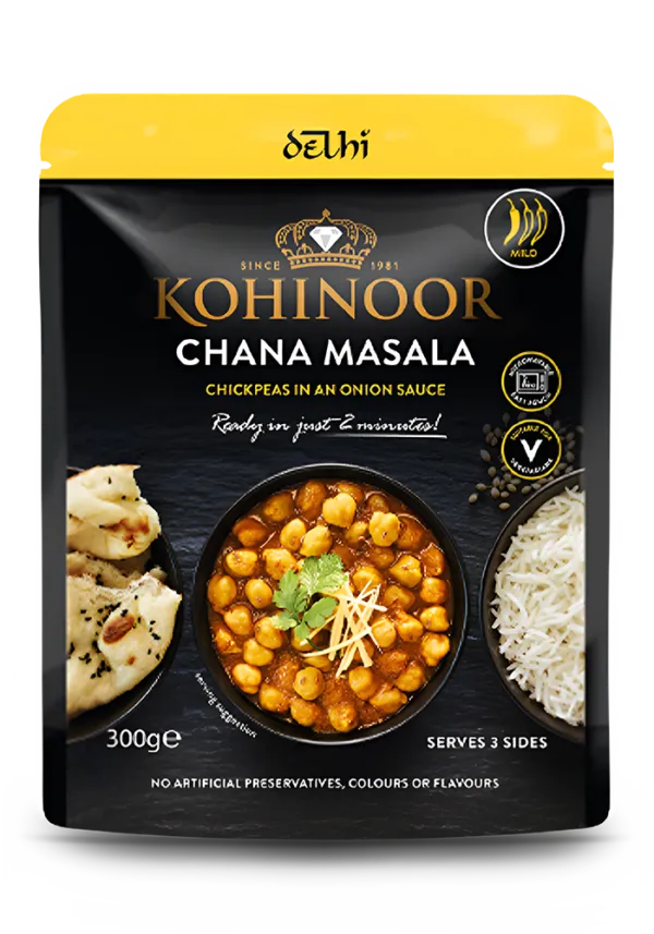 Ramsden International Earrings Kohinoor Chana Masala Sauce 300g