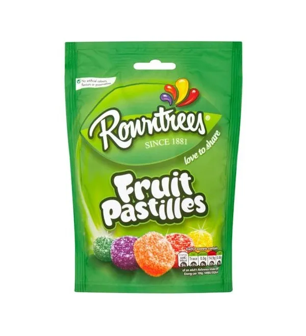 Ramsden International Earrings Rowntree Fruit Pastilles 114g