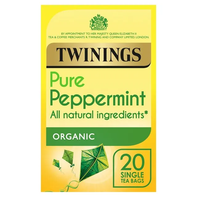 Ramsden International Twinings Pure Peppermint 20 Tea Bags Earrings