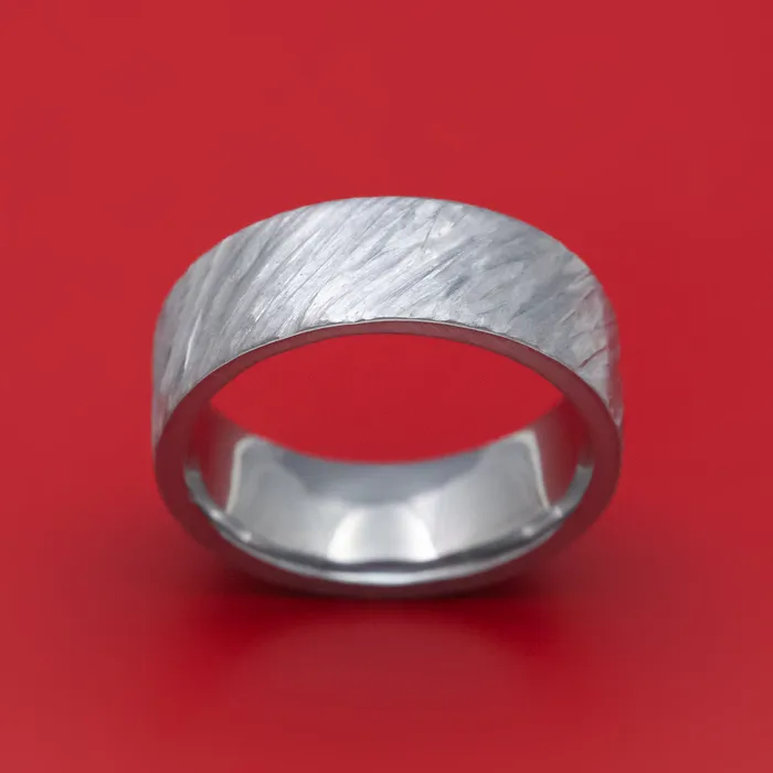 Rings Lashbrook Tantalum Angled Tree Bark Finish Ring Rings Lashbrook Tantalum Angled Tree Bark Finish Ring