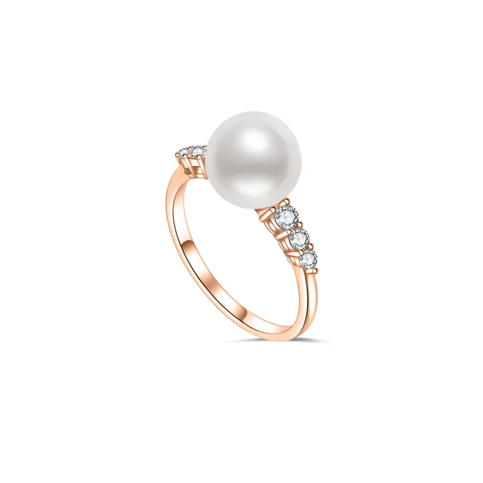 Rings Pearly Lustre New Yorker Freshwater Pearl Ring WR00257