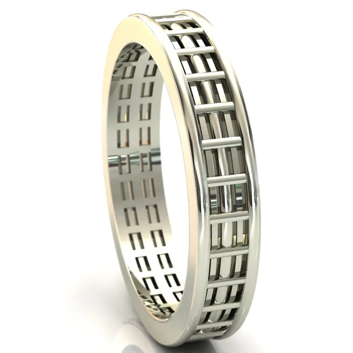Rings Rolling Baguettes Couples 34 Eternity Matching TwoBand Set Fire Brilliance 