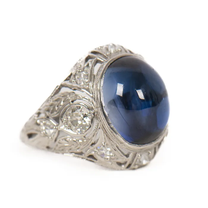 Rings STORE 5a PreOwned Sapphire and Diamond Ring