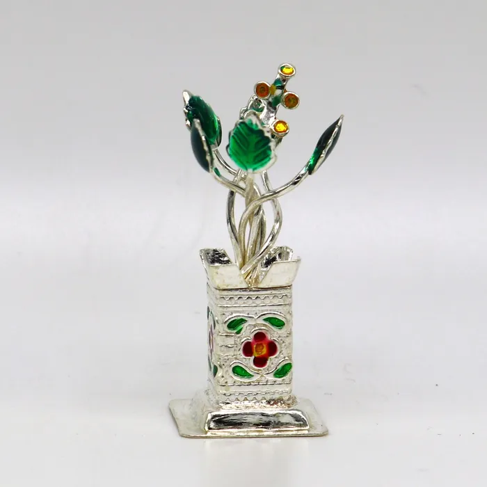 Rings TRIBAL ORNAMENTS 925 sterling silver handmade mini tulsi plant basil rosary plant for puja temple article excellent customized silver utensils art su158 Rings TRIBAL ORNAMENTS 925 sterling silver handmade mini tulsi plant basil rosary plant for puja temple article excellent customized silver utensils art su158