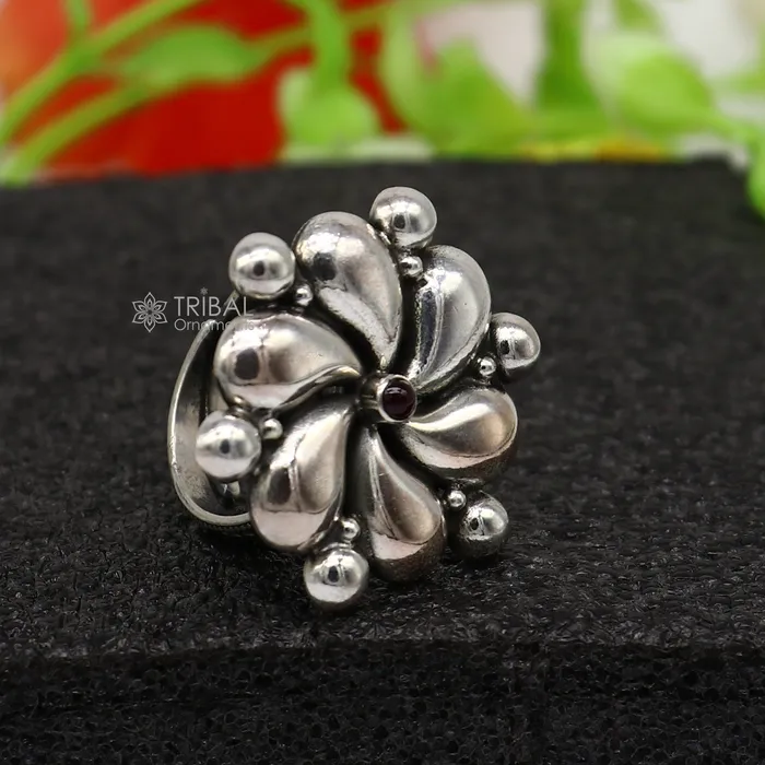 Rings TRIBAL ORNAMENTS Indian Cultural design handmade silver fabulous vintage adjustable ring with amazing design indian tribal belly dance jewelry sr396 Rings TRIBAL ORNAMENTS Indian Cultural design handmade silver fabulous vintage adjustable ring with amazing design indian tribal belly dance jewelry sr396