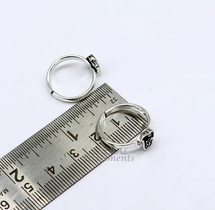 Rings TRIBALORNAMENT 925 sterling silver handmade unique classical stylish vintage tribal ethnic toe ring best brides gifting jewelry ytr69