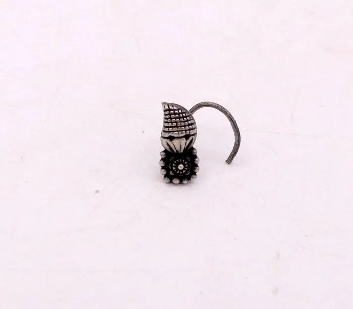 Rings Unique keri 925 sterling silver design handmade fabulous nose pin u band tribal jewelry np55 TRIBAL ORNAMENTS