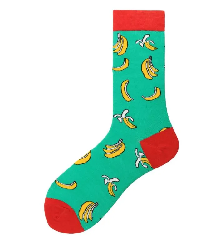 SF598 Green Banana Socks POLLY Earrings