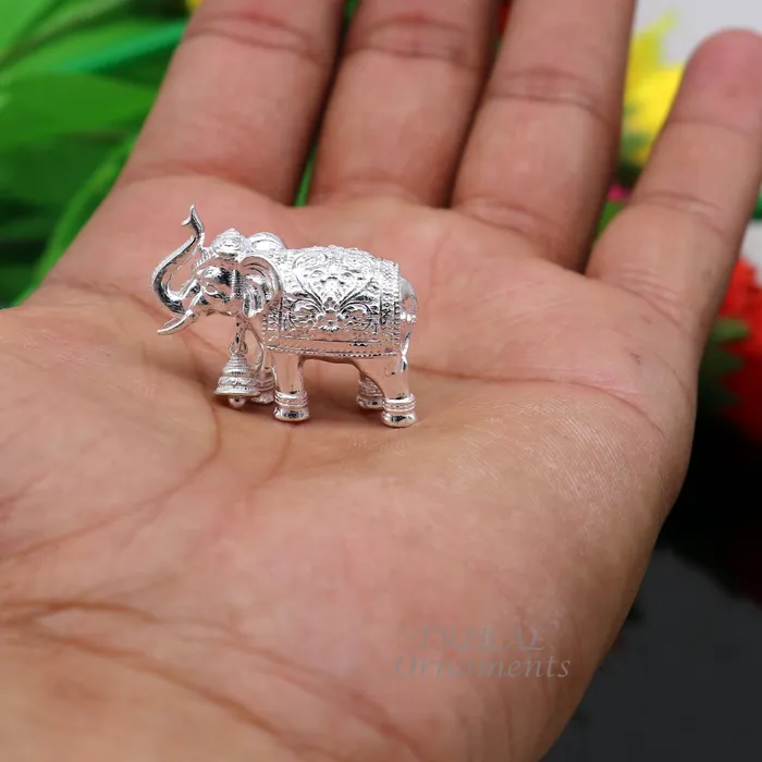 Sollid 925 Sterling silver Divine Elephant statues puja articles figurines best silver article for your homes wealth and prosperity art569 TRIBALORNAMENT Necklaces Sollid 925 Sterling silver Divine Elephant statues puja articles figurines best silver article for your homes wealth and prosperity art569 TRIBALORNAMENT Necklaces