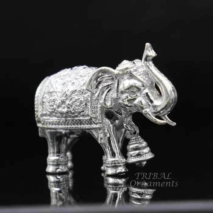 Sollid 925 Sterling silver Divine Elephant statues puja articles figurines best silver article for your homes wealth and prosperity art569 TRIBALORNAMENT Necklaces Sollid 925 Sterling silver Divine Elephant statues puja articles figurines best silver article for your homes wealth and prosperity art569 TRIBALORNAMENT Necklaces