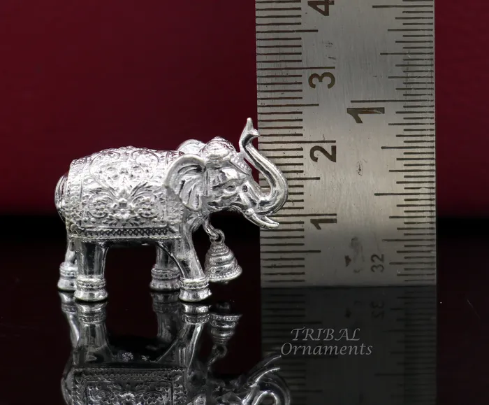 Sollid 925 Sterling silver Divine Elephant statues puja articles figurines best silver article for your homes wealth and prosperity art569 TRIBALORNAMENT Necklaces Sollid 925 Sterling silver Divine Elephant statues puja articles figurines best silver article for your homes wealth and prosperity art569 TRIBALORNAMENT Necklaces
